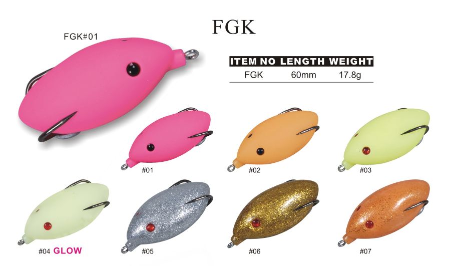 FROG, SOFT LURES, LEAD LURES, SOFT-HARD LURES, NEW PRODUCTS, OTHER FISHING  EQUIPMENT